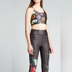 NWT Terez Fresh Floral DuoKnit Sports Bra